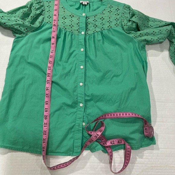 J. CREW BUTTON TOP - Picture 6 of 16